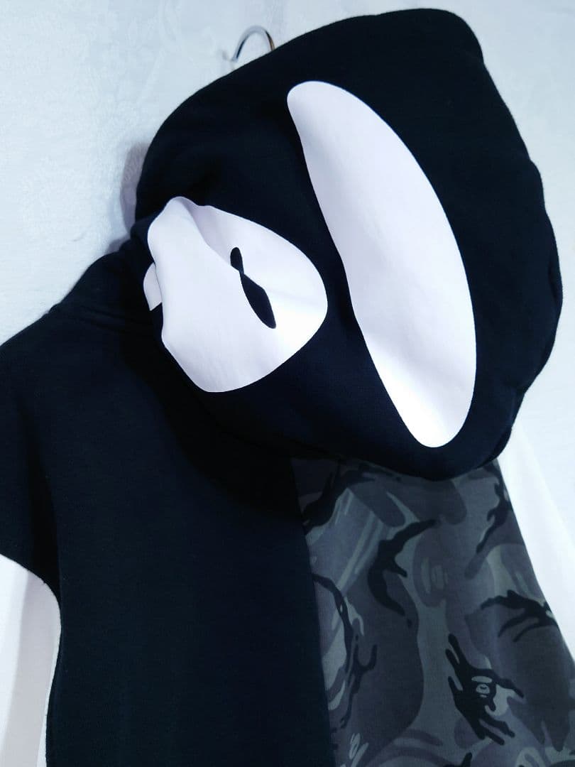 A BATHING APE フード付き スタジャン ブルゾン ジャンパー 迷彩