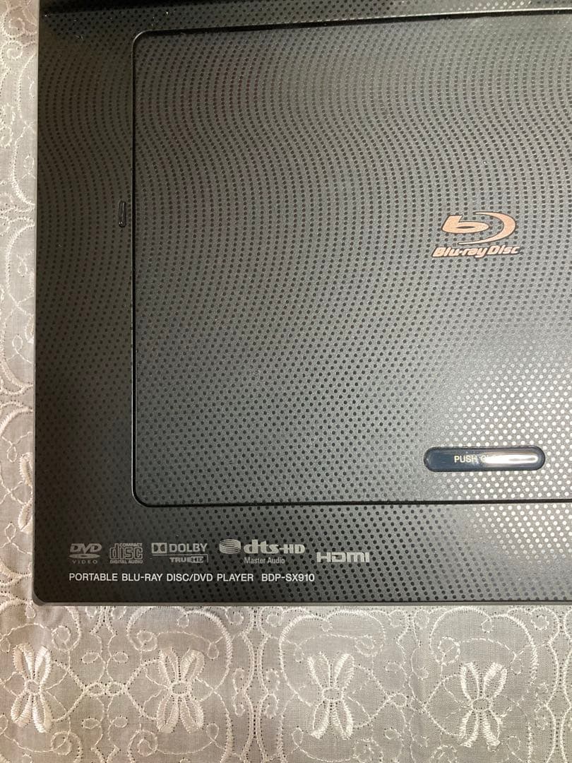 SONY ポータブル Blu-ray DVD プレーヤー BDP-SX910
