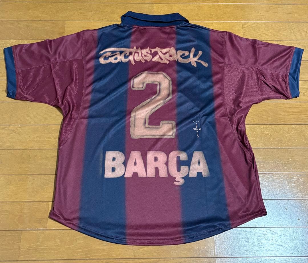 FCバルセロナ×トラヴィススコット サッカーシャツ