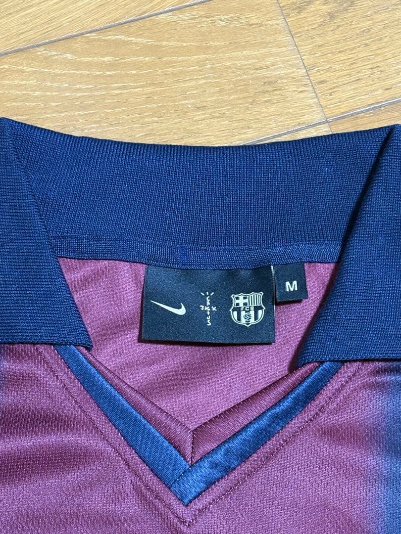 FCバルセロナ×トラヴィススコット サッカーシャツ