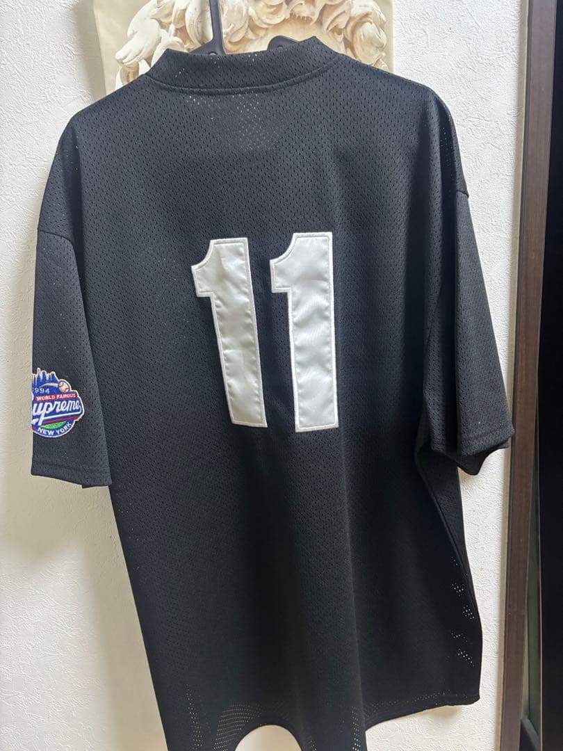 シャツ supreme SLogo henly neck foot ball shirt
