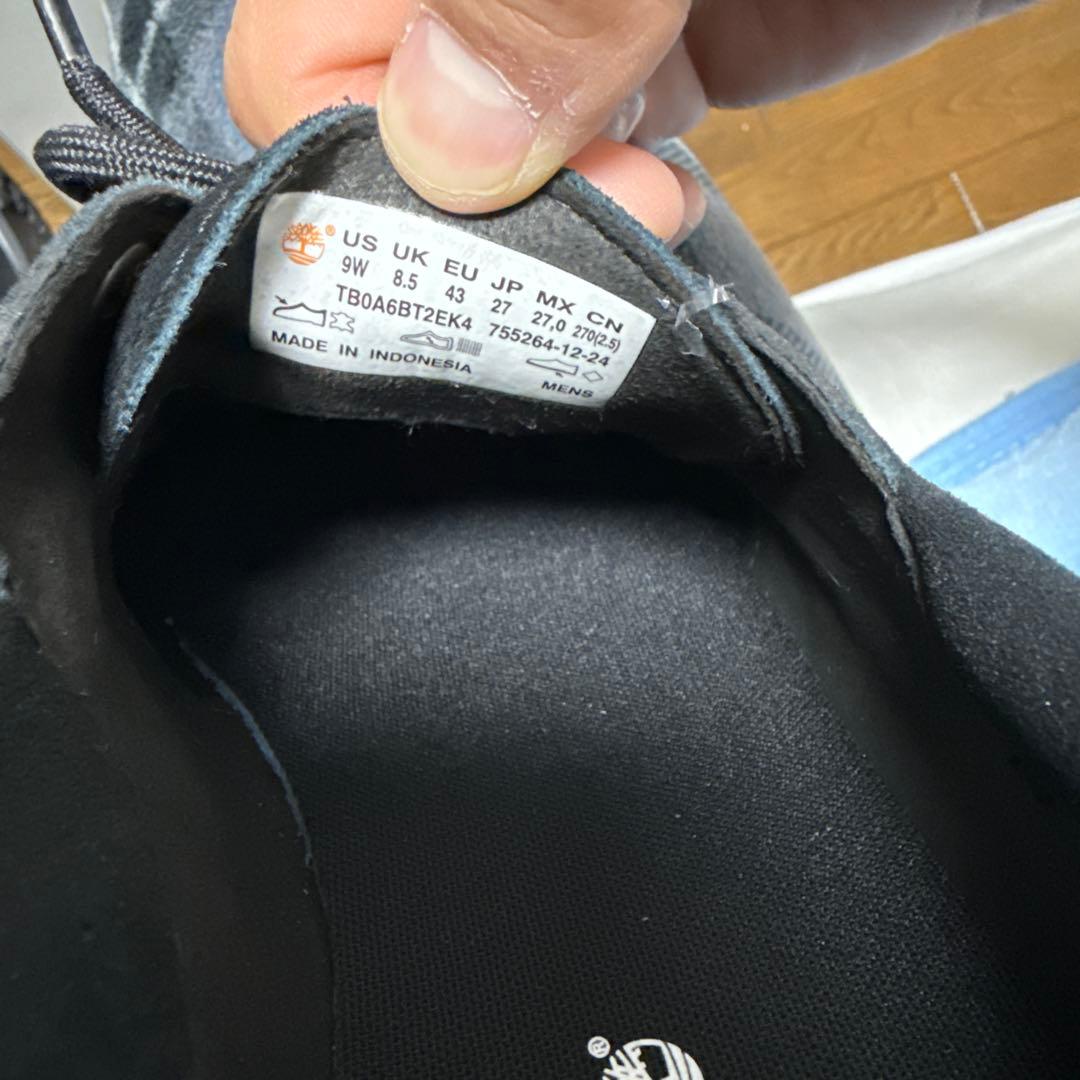 Timberland オーセンティックライトボート ブラック