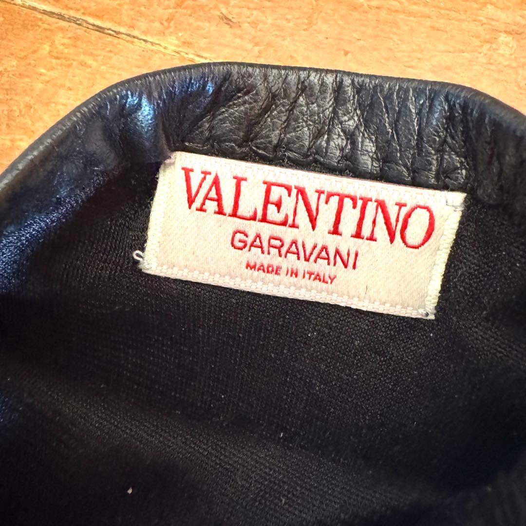 ValentinoGaravaniヴァレンティノレザーロンググローブ7