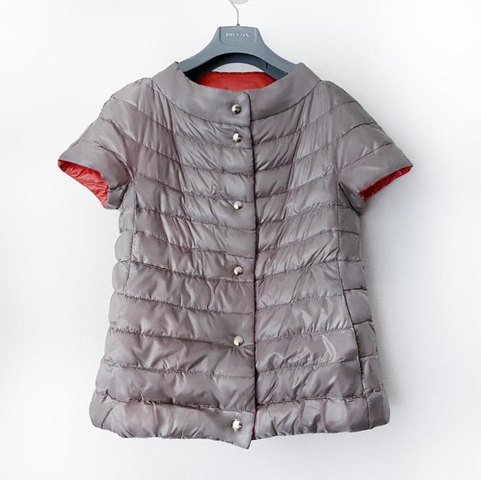 ル*ナ様 HERNO ヘルノのダウンコート　ダウンベスト　リバーシブル