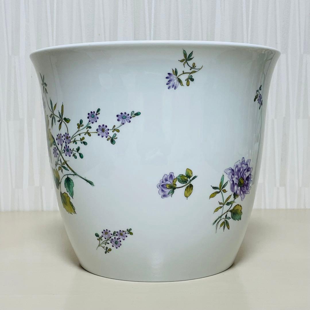 大型 AUGARTEN アウガルテン フラワーベース 鉢 花瓶 花器