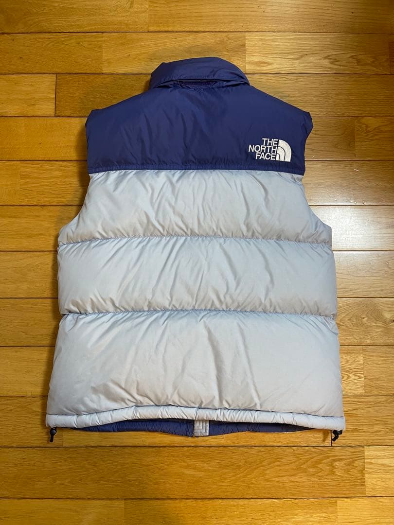 THE NORTH FACE ダウンベスト ライトブルー XL ヌプシベスト