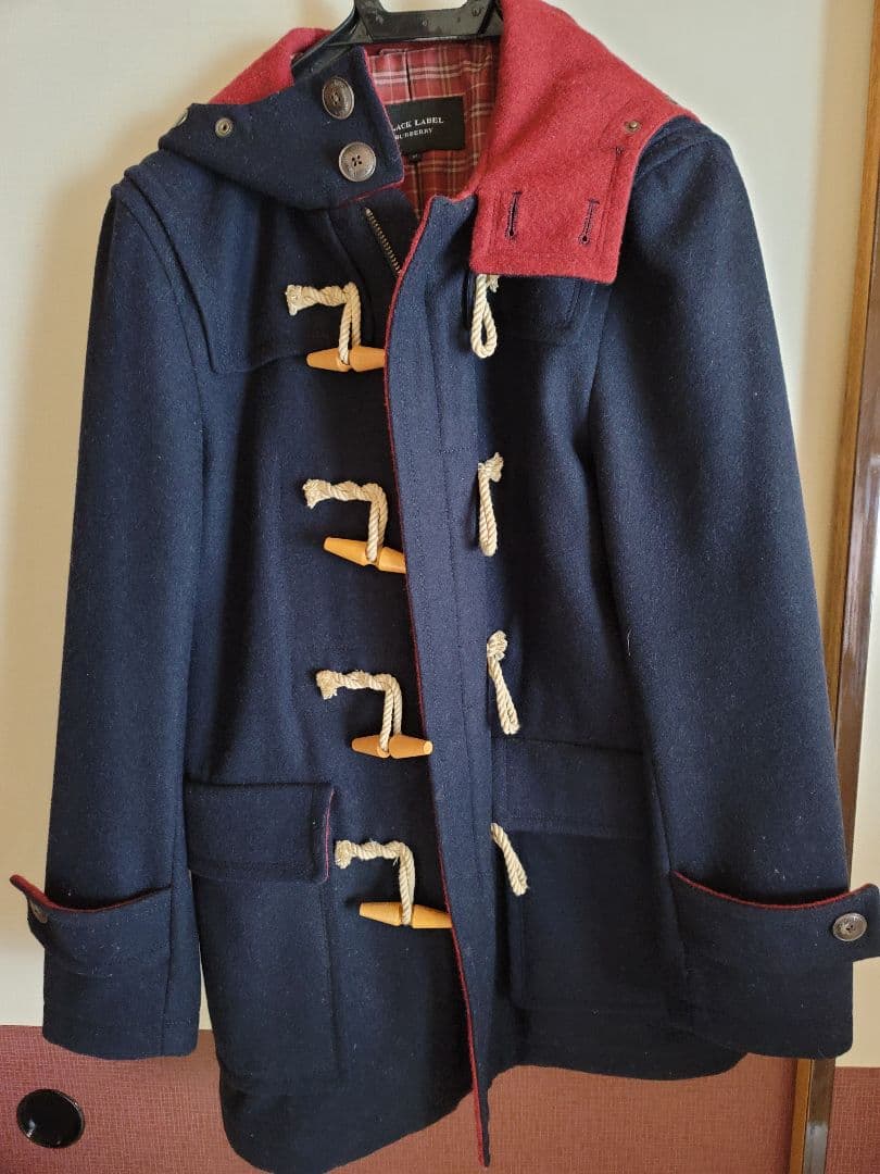 バーバリーブラックレーベル　ダッフルコート