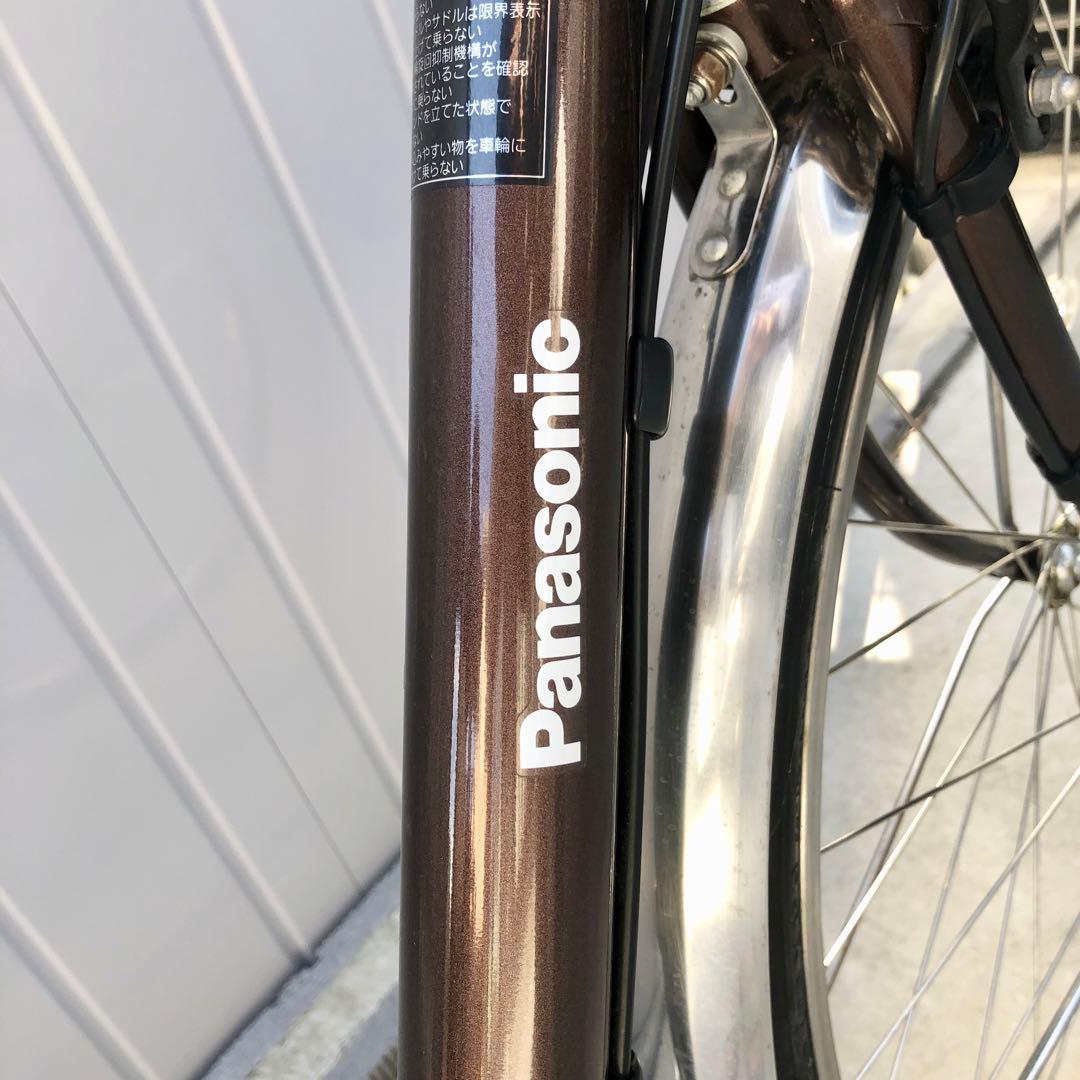 Panasonic パナソニック 電動アシスト自転車 ビビDX ブラウン