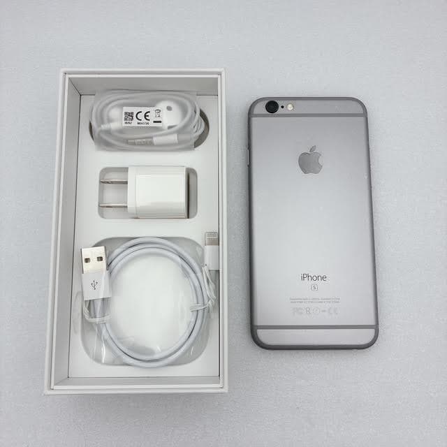 【極美品】iPhone6s 128GB シルバー SIMフリー