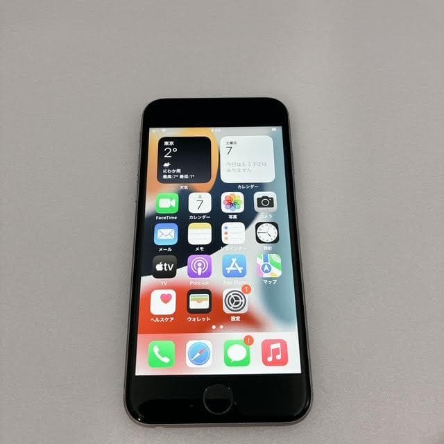 【極美品】iPhone6s 128GB シルバー SIMフリー