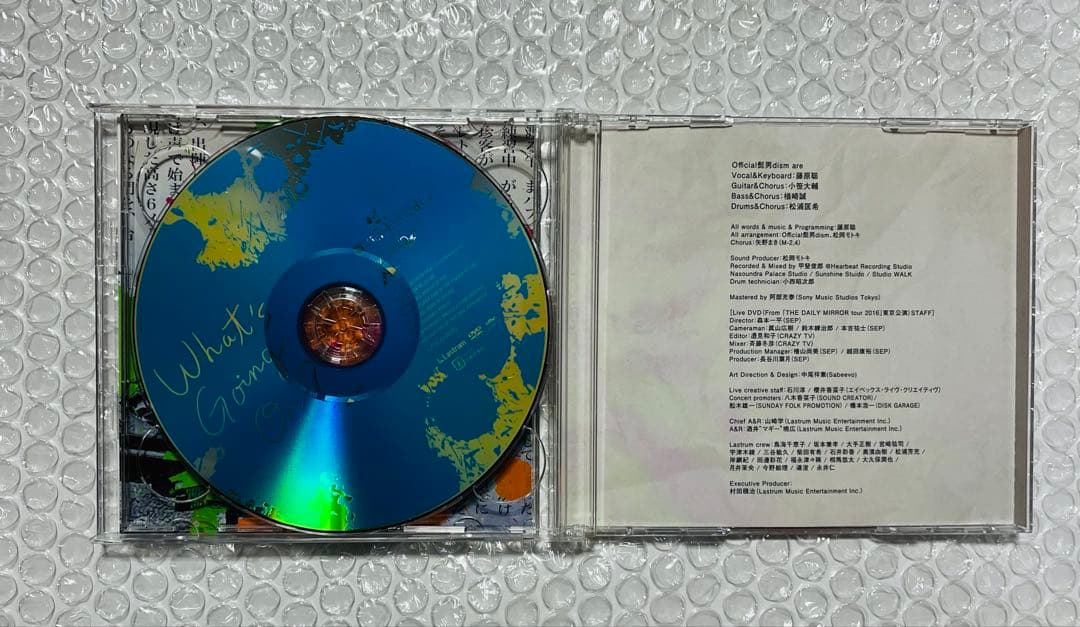 What's Going On? Official髭男dism CD 雑誌