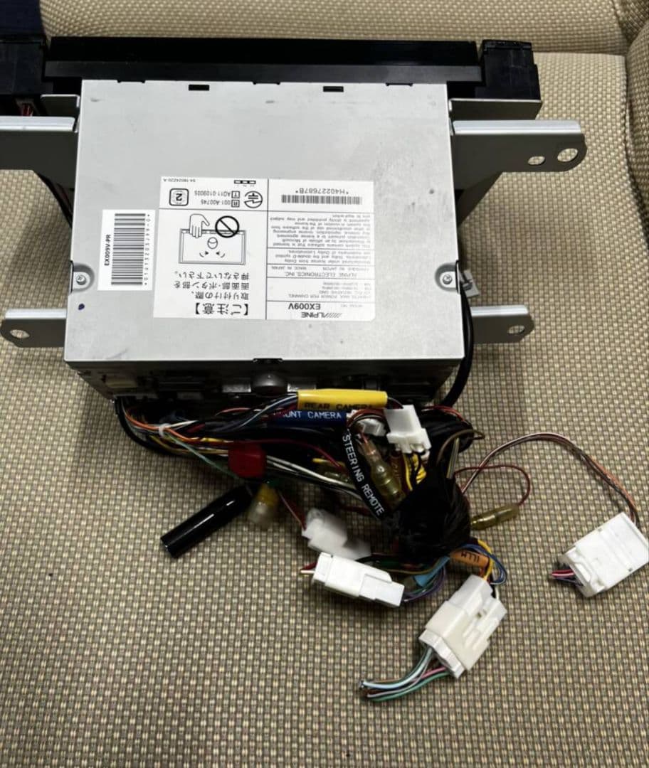 アルパイン 9インチ EX009V-PRA プリウス EX009V　ナビパネル付