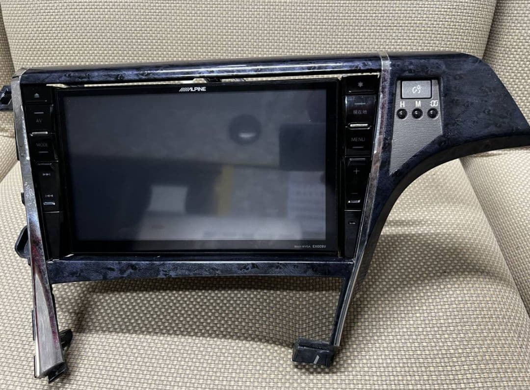 アルパイン 9インチ EX009V-PRA プリウス EX009V　ナビパネル付