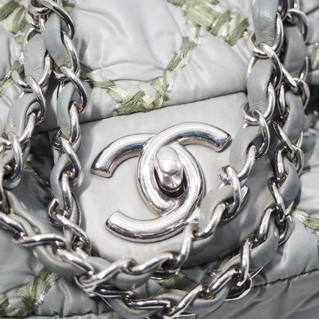 セール 美品 シャネル パリビザンス Wチェーンショルダーバッグ 斜め掛け