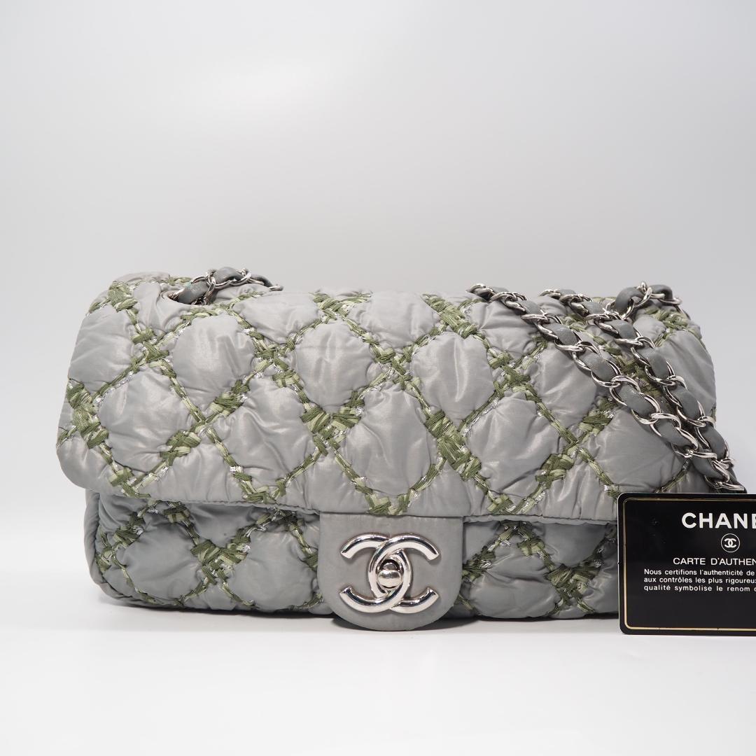 セール 美品 シャネル パリビザンス Wチェーンショルダーバッグ 斜め掛け