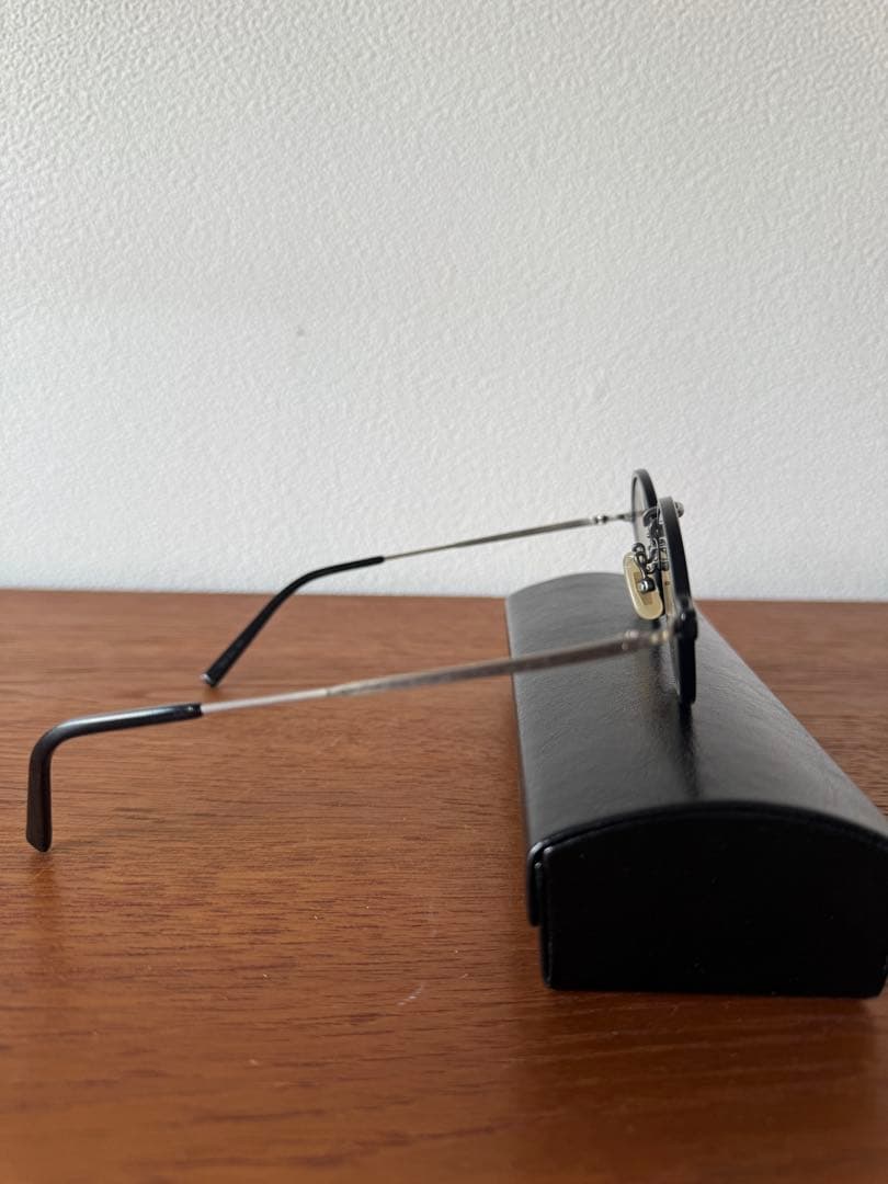 金子眼鏡クラシックラウンドメタルサングラス