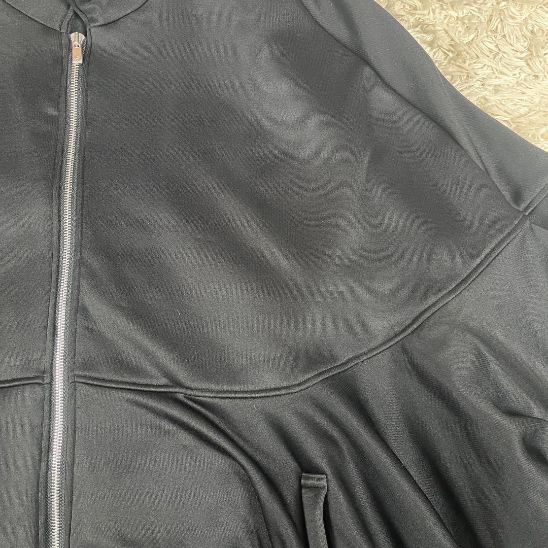 sov. ソブ AKKOコラボ 裏起毛 ポンチョ コート ブラック FREE