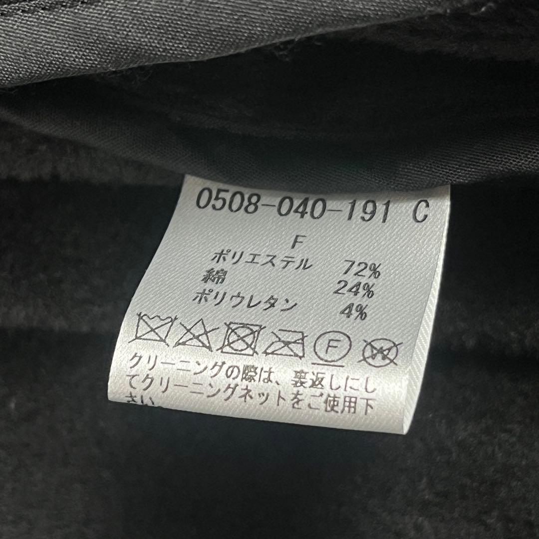 sov. ソブ AKKOコラボ 裏起毛 ポンチョ コート ブラック FREE