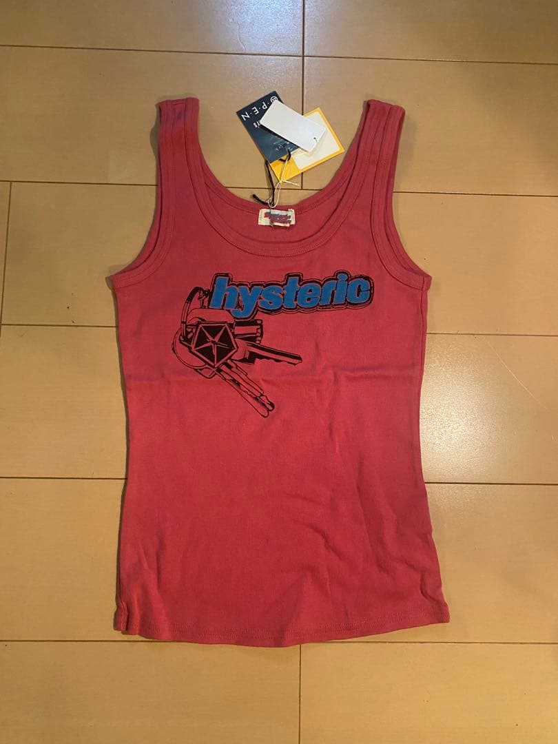 新品　初期ヒステリックグラマー '90 グラフィックロゴ　タンクトップ　Y2K