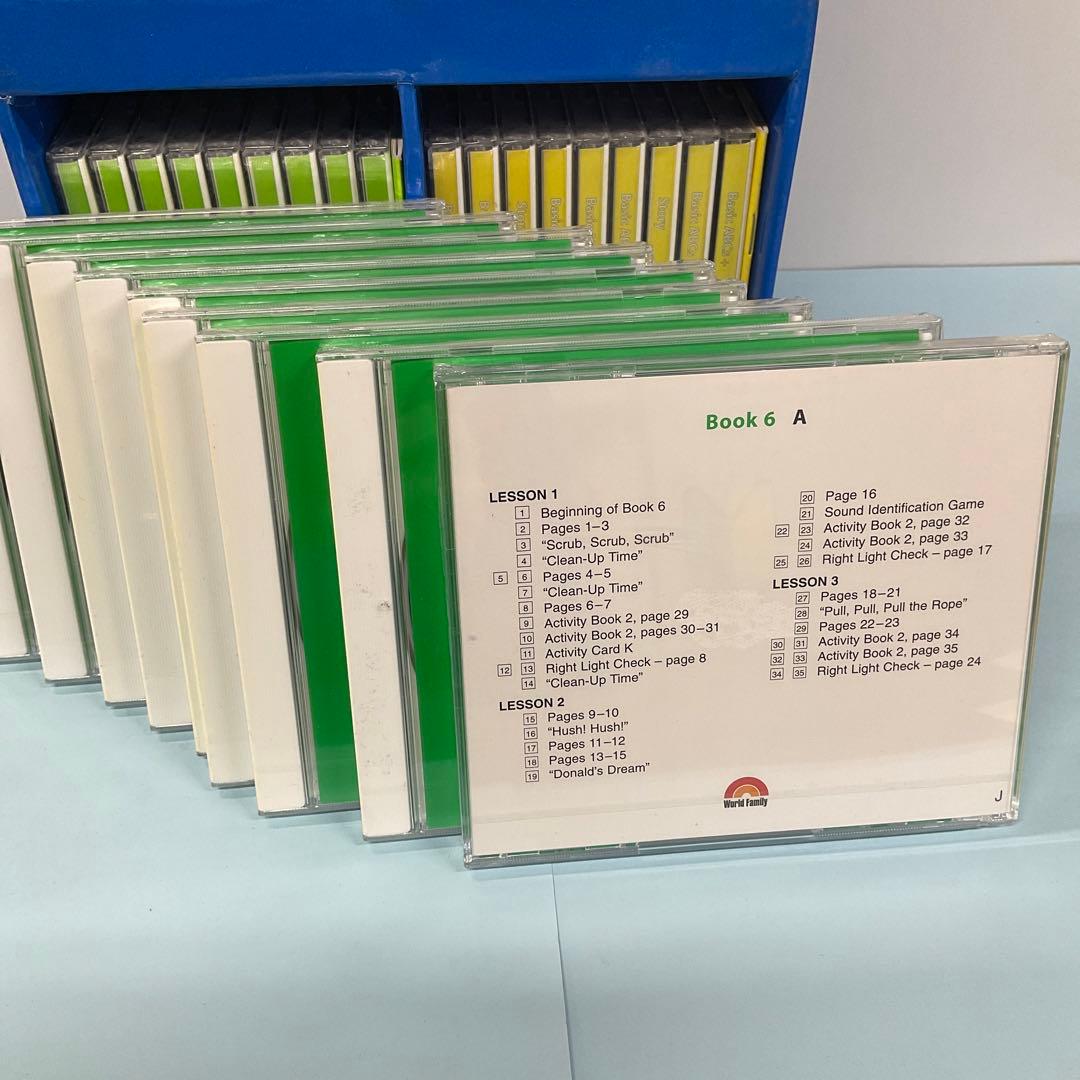 ディズニー英語システム　Basic ABCs➕CD ３４枚