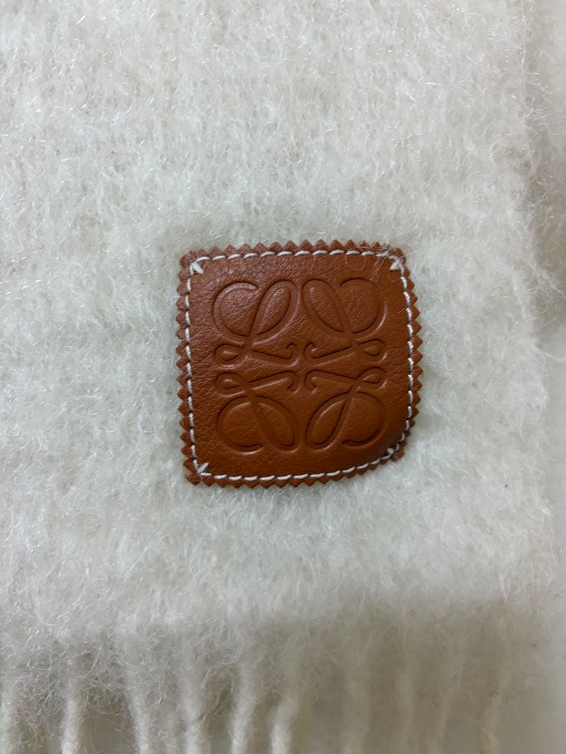 LOEWE/ロエベ　アナグラム モヘア&ウール　マフラー