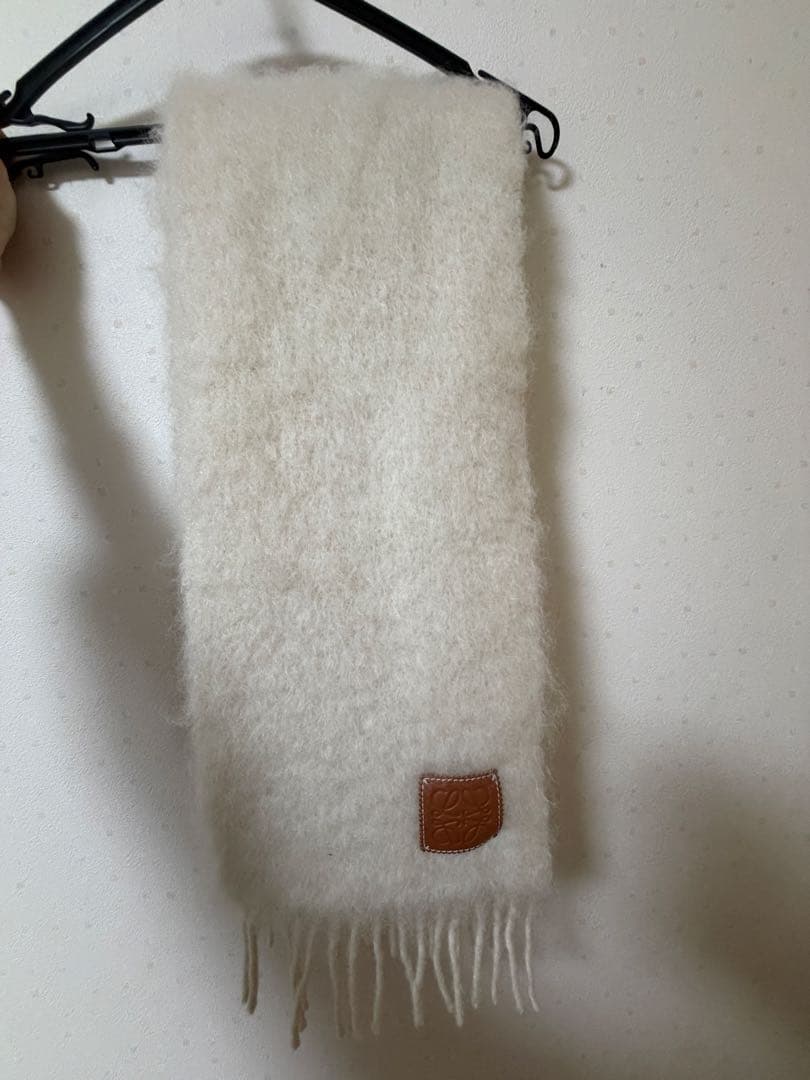 LOEWE/ロエベ　アナグラム モヘア&ウール　マフラー