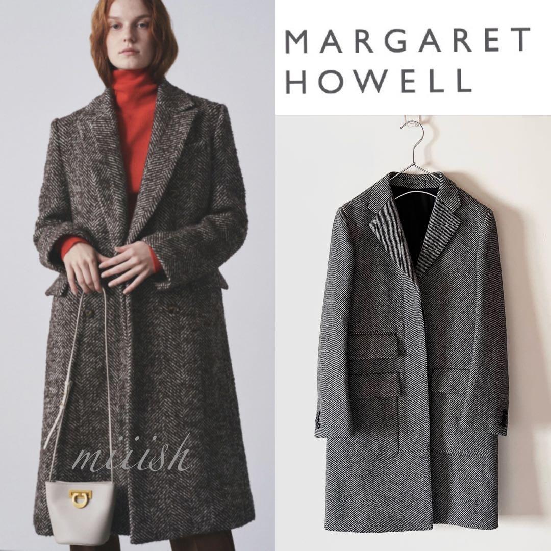 新品同様 マーガレットハウエル コースツイルチェスターコート10万