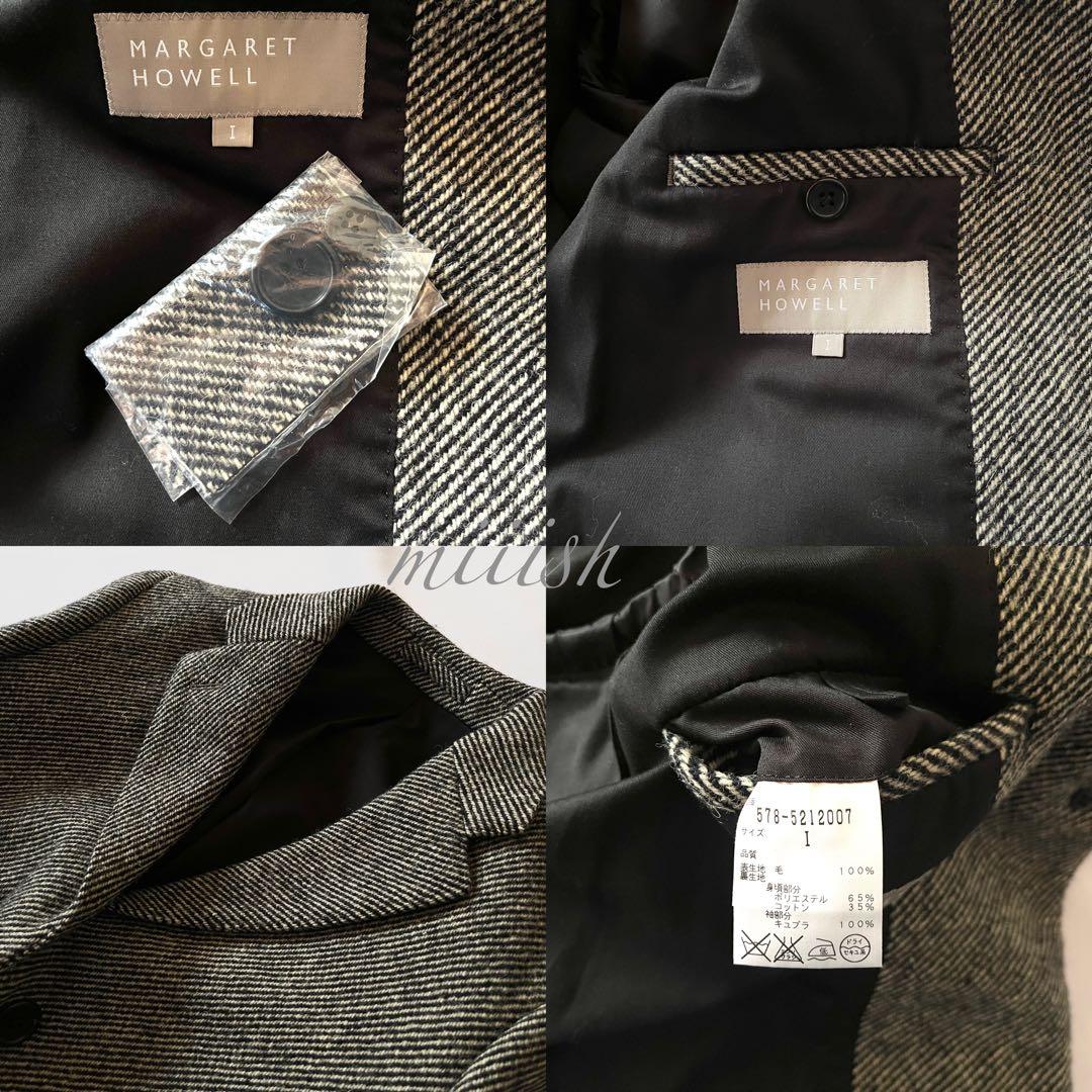 新品同様 マーガレットハウエル コースツイルチェスターコート10万