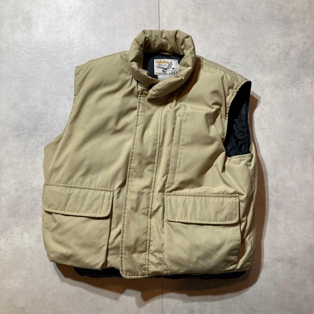 90s cabela’s カベラス　ダウンベスト　グースダウン　アウトドア