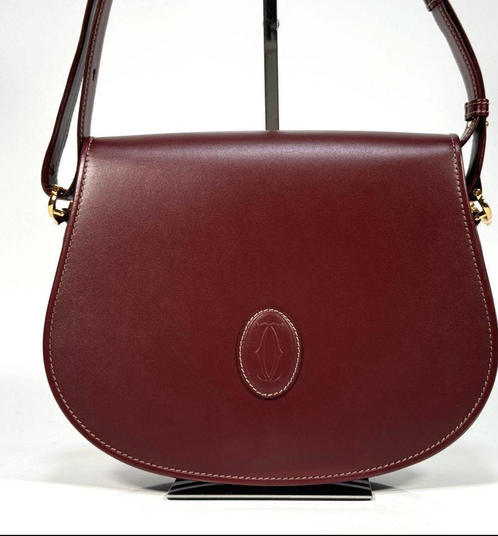 【極美品】 Cartier カルティエ マストライン ショルダーバッグ 2way