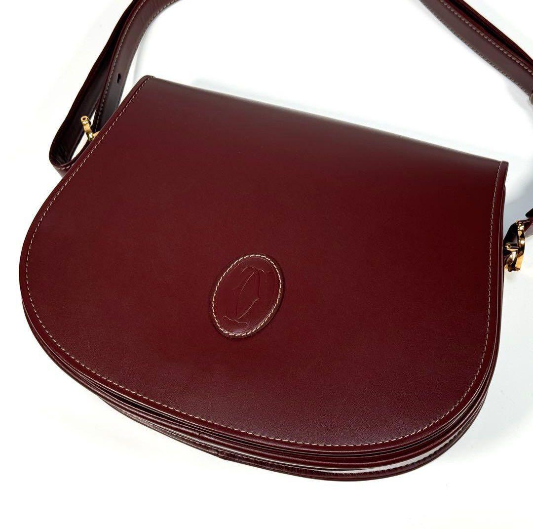 【極美品】 Cartier カルティエ マストライン ショルダーバッグ 2way