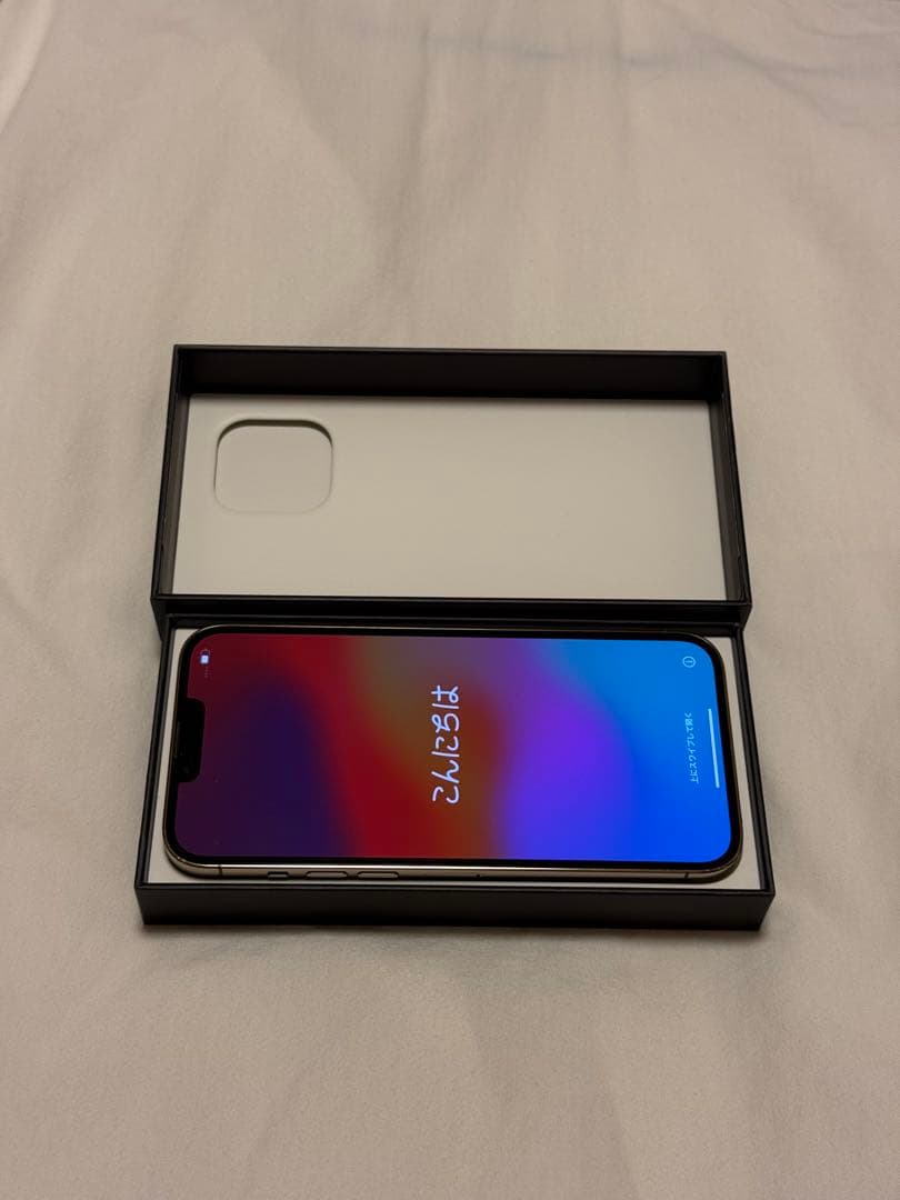 iphone13pro maxゴールド 本体と箱