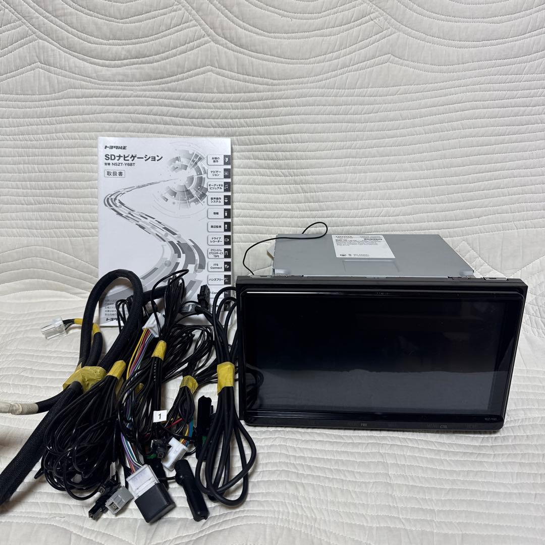 トヨタ 純正 SDナビ NSZT-Y68T フルセグ ナビロック解除済み