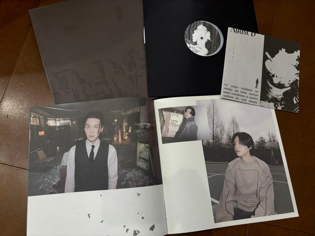 agustd ユンギ SUGA D-DAY アナログ 抜け有り