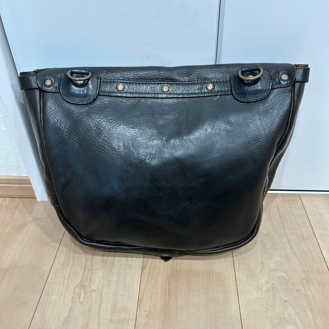 RRLのショルダーバッグ茶芯