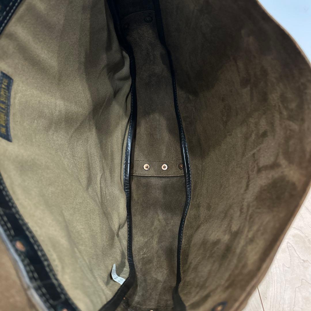 RRLのショルダーバッグ茶芯