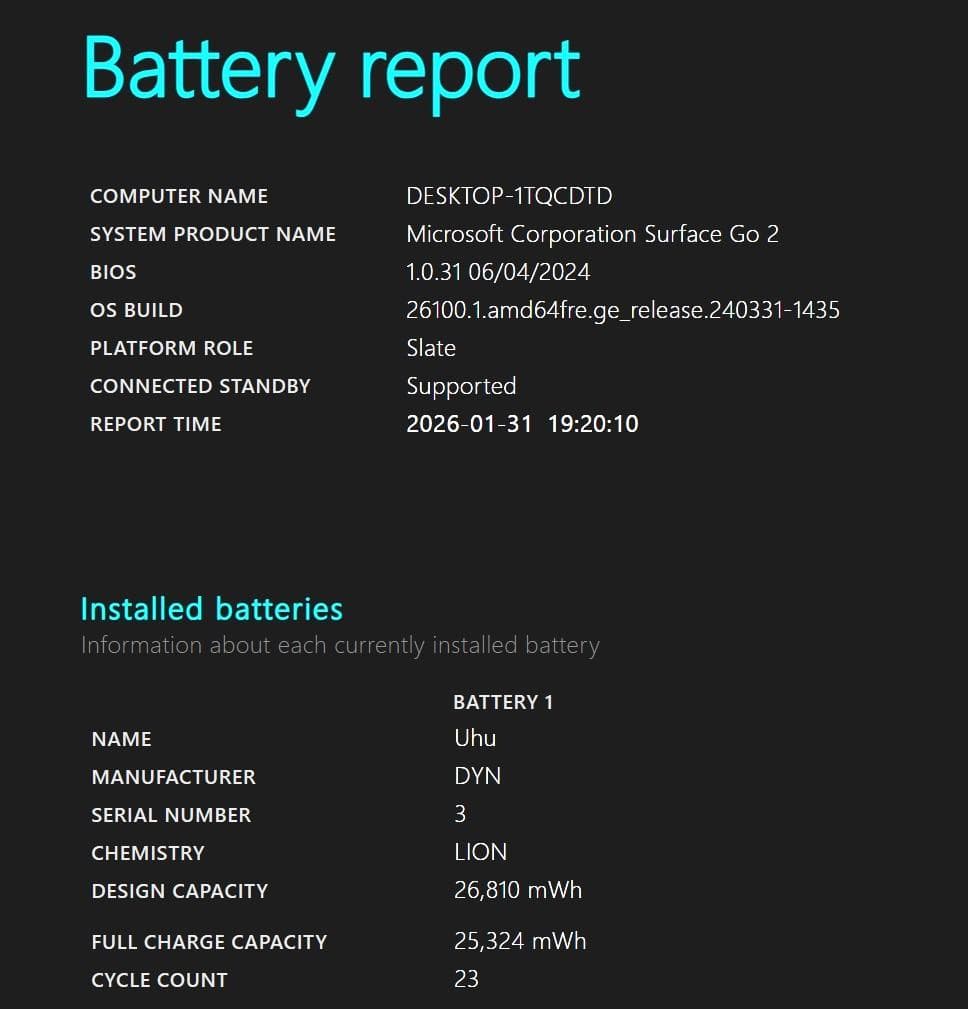 Microsoft Surface Go2 タッチパネル 544g USB-C