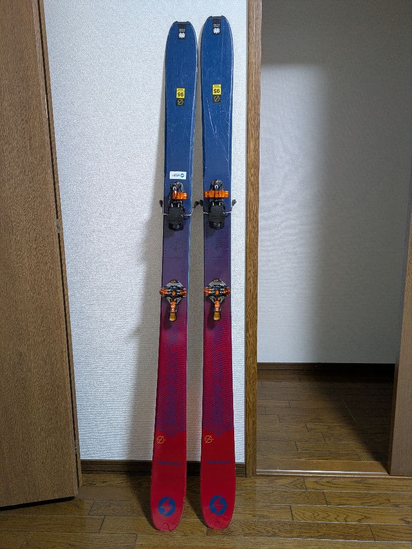 ひ*き様 Blizzardビンディング付スキー (スキーシール・ワックス付属)