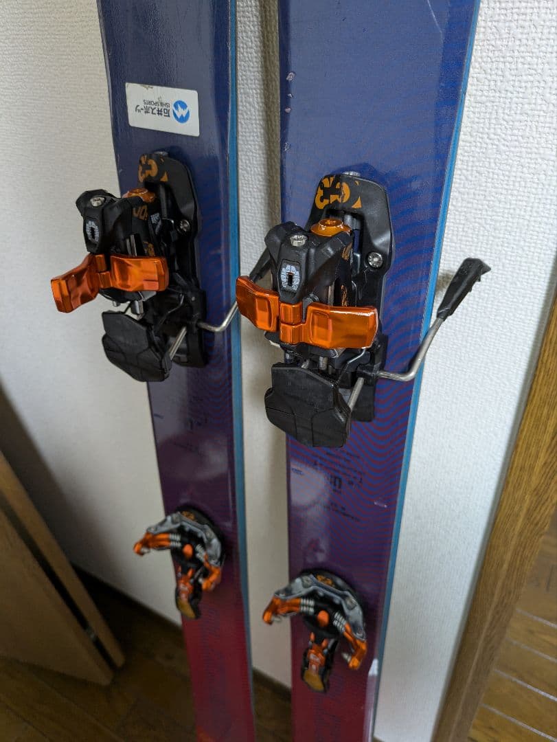 ひ*き様 Blizzardビンディング付スキー (スキーシール・ワックス付属)