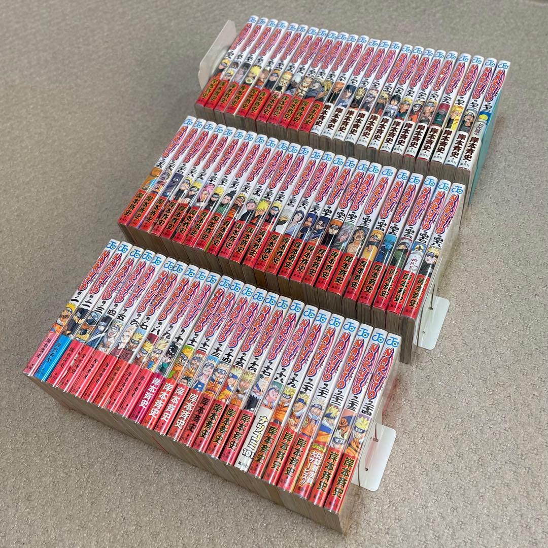 NARUTO ナルト 全72巻 + α 全巻初版帯付き / 全巻セット