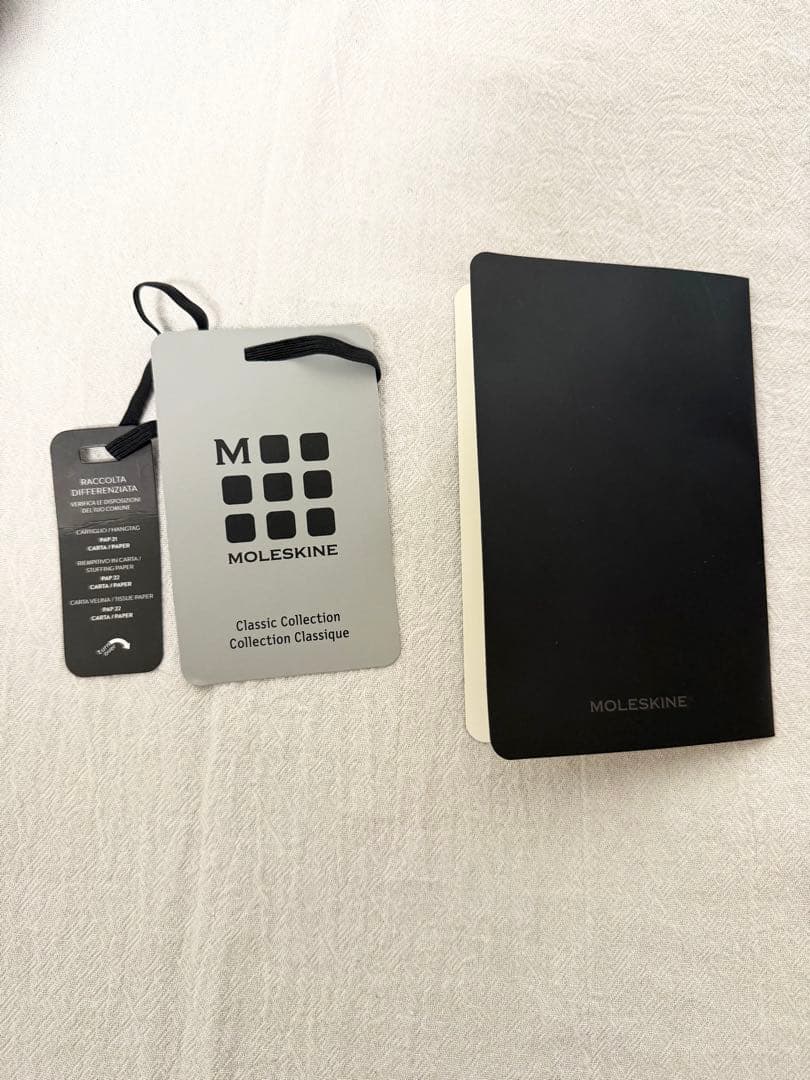 未使用品 モレスキン バックパック ビジネスリュック ブルー A4 レザー