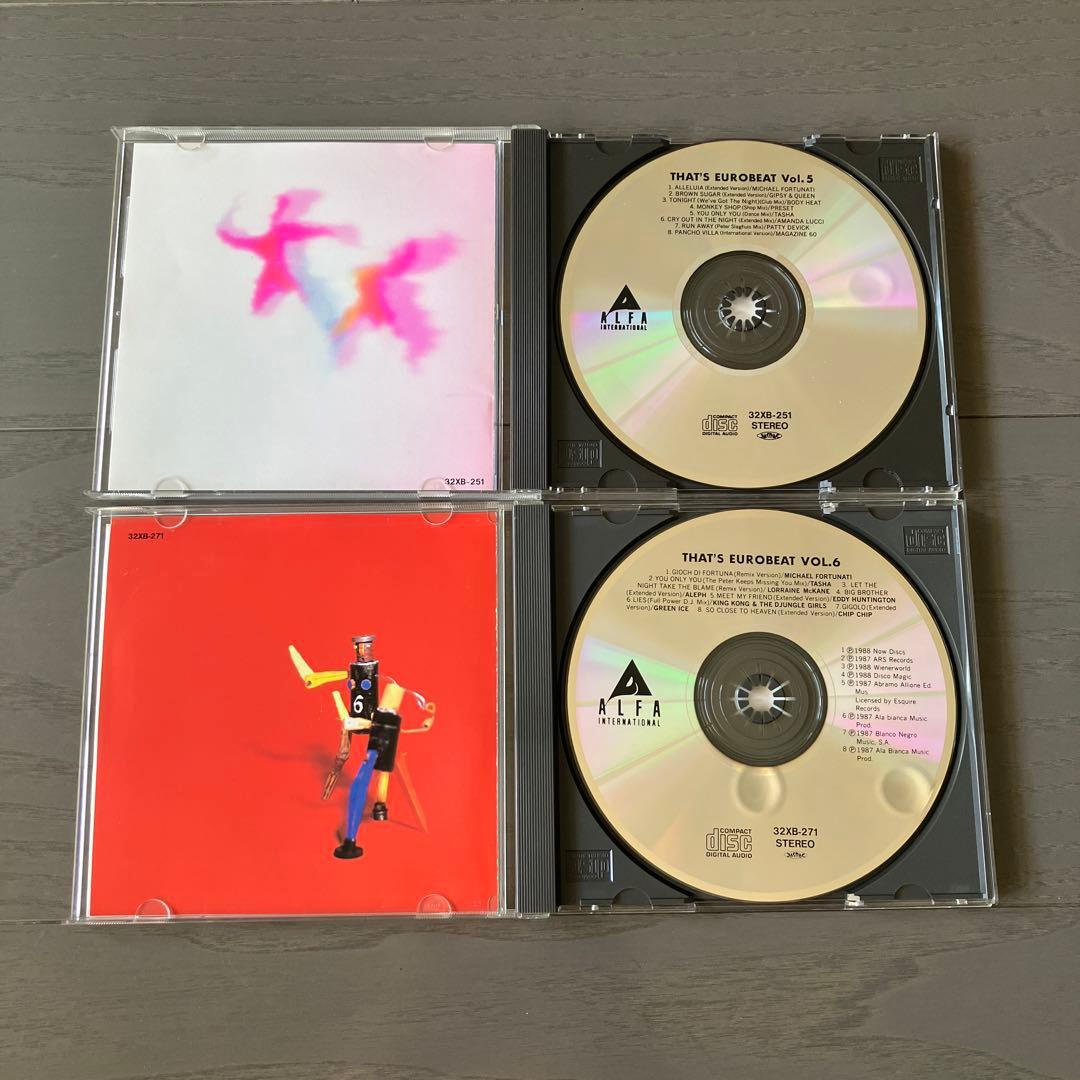 【10枚セット】That's Eurobeat Vol.1〜Vol.10