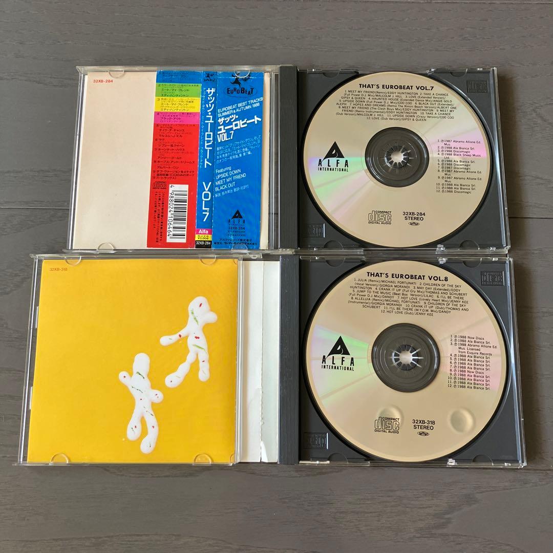 【10枚セット】That's Eurobeat Vol.1〜Vol.10