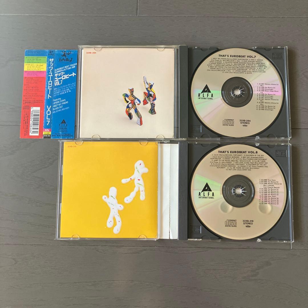 【10枚セット】That's Eurobeat Vol.1〜Vol.10