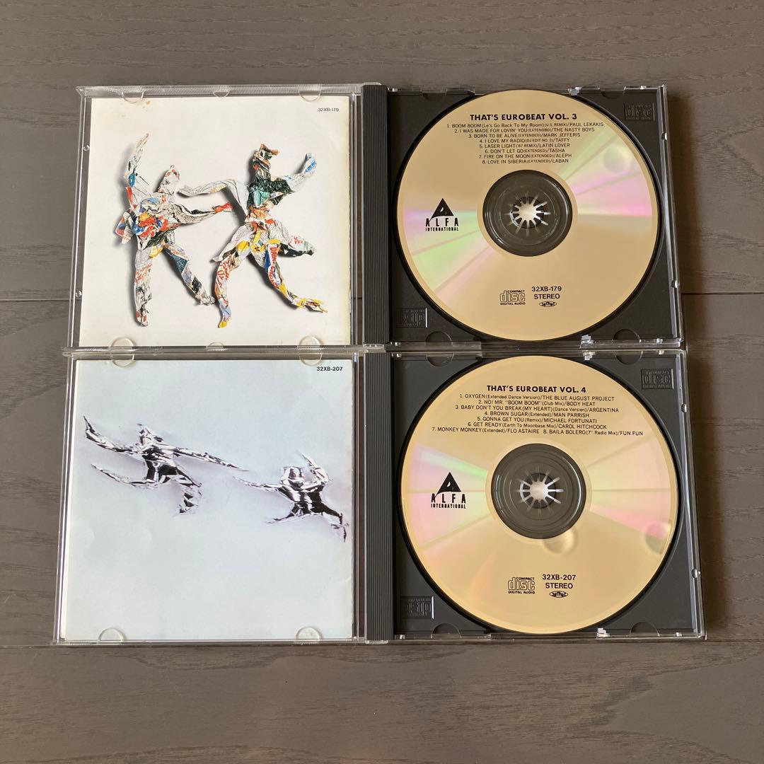 【10枚セット】That's Eurobeat Vol.1〜Vol.10