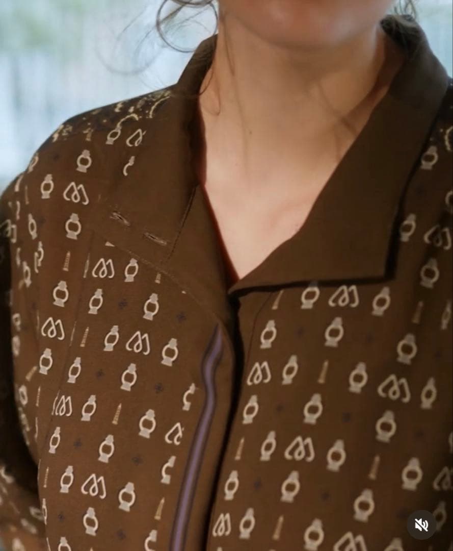 モラビト　シャツワンピース 9割引　シャツのみ