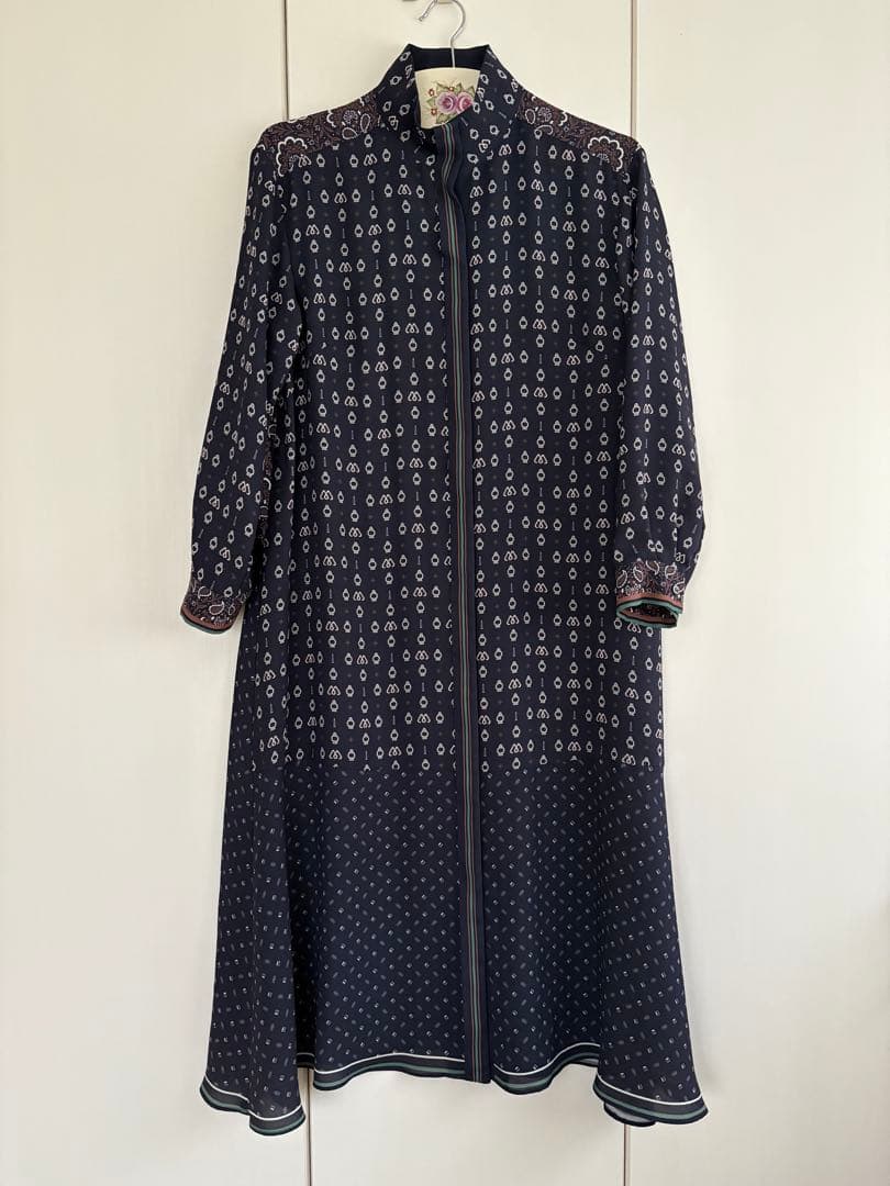 モラビト　シャツワンピース 9割引　シャツのみ