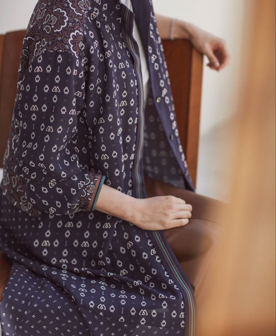 モラビト　シャツワンピース 9割引　シャツのみ