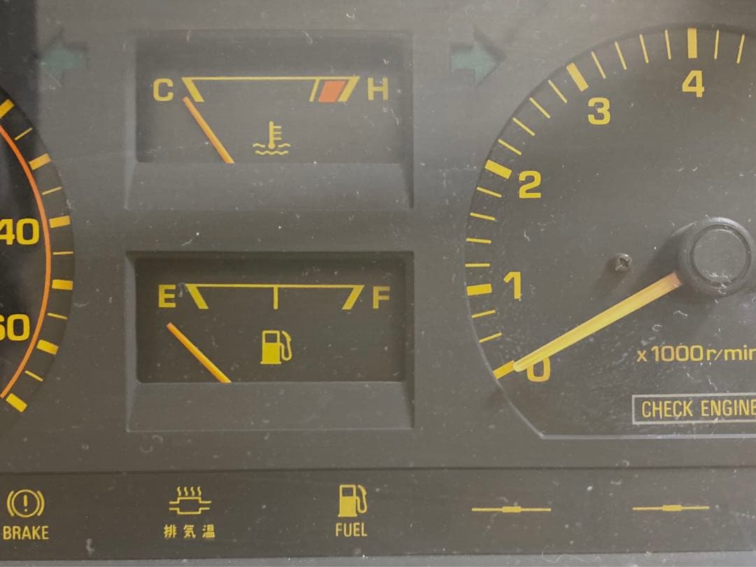 超希少　KP61 スターレット　後期　S i 純正　スピードメーター