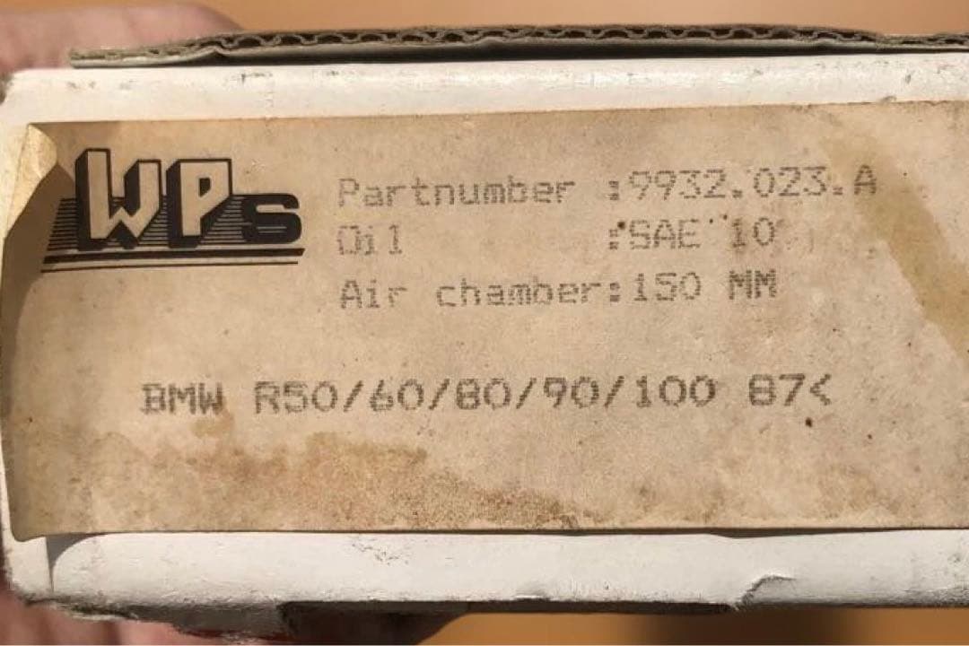 WP PRO-LINE フォークスプリング　 R50〜R100 2本サス用